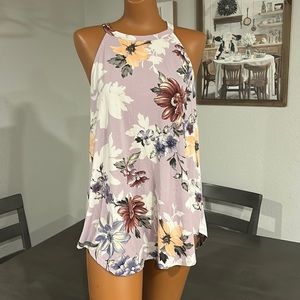 Floral Print Tank